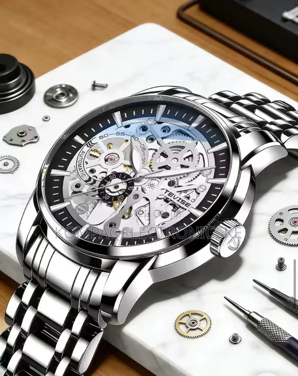 Tevise Gents Automatic Executive Designer Fashion Watches