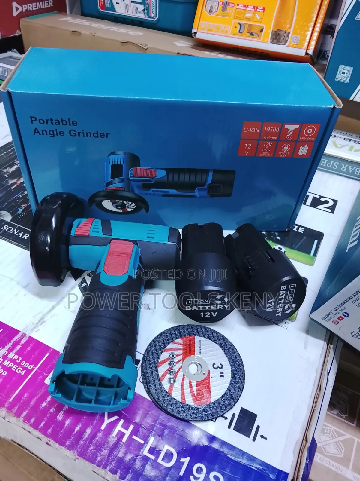 Portable Cordless Angle Grinder