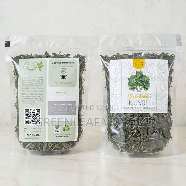 Greenleaf Veggies: Kunde (Dried Cowpea Leaves) – Ready-to-Cook