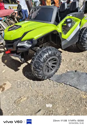 Kids Electric Ride-on Off-Road UTV / Dune Buggy. Green