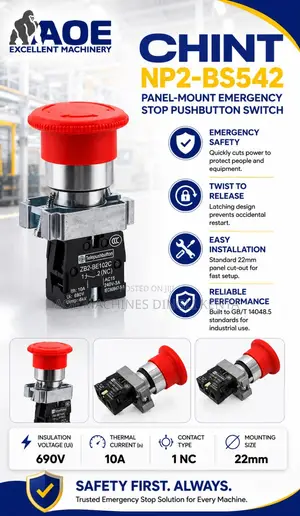 NP2-BS542 Industrial Push Button Switch