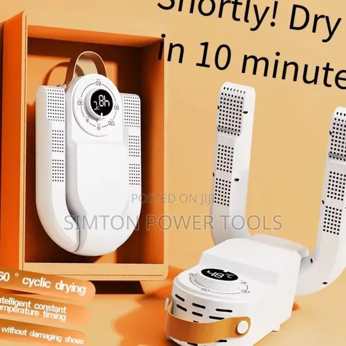 Foldable Electric Shoe Dryer and Deodorizer With a Timer*.