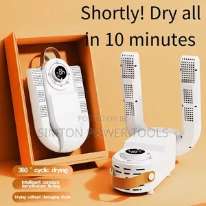 Foldable Electric Shoe Dryer and Deodorizer With a Timer*.