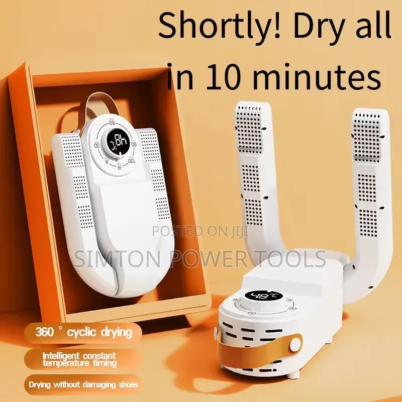 Foldable Electric Shoe Dryer and Deodorizer With a Timer*.
