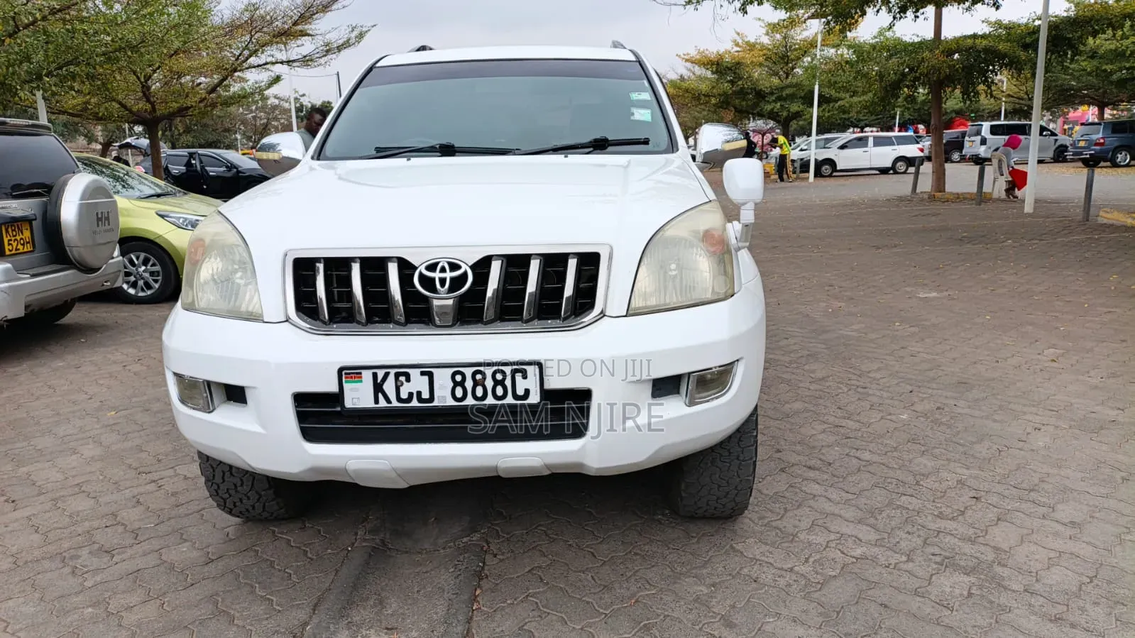 Toyota Land Cruiser Prado 2008 White