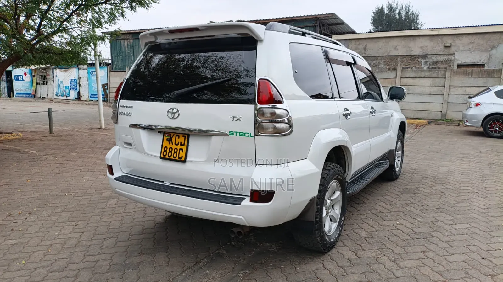 Toyota Land Cruiser Prado 2008 White