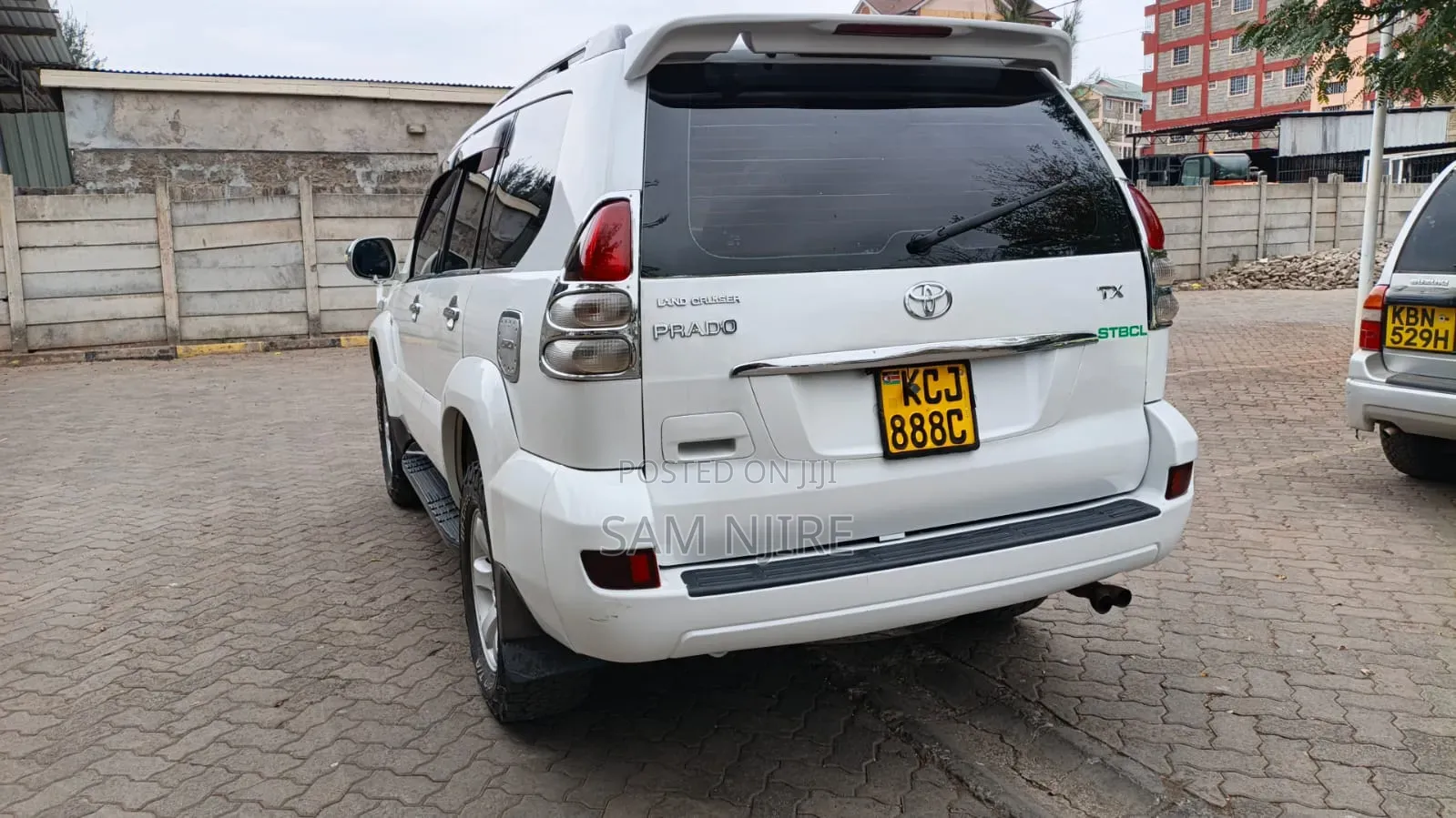 Toyota Land Cruiser Prado 2008 White