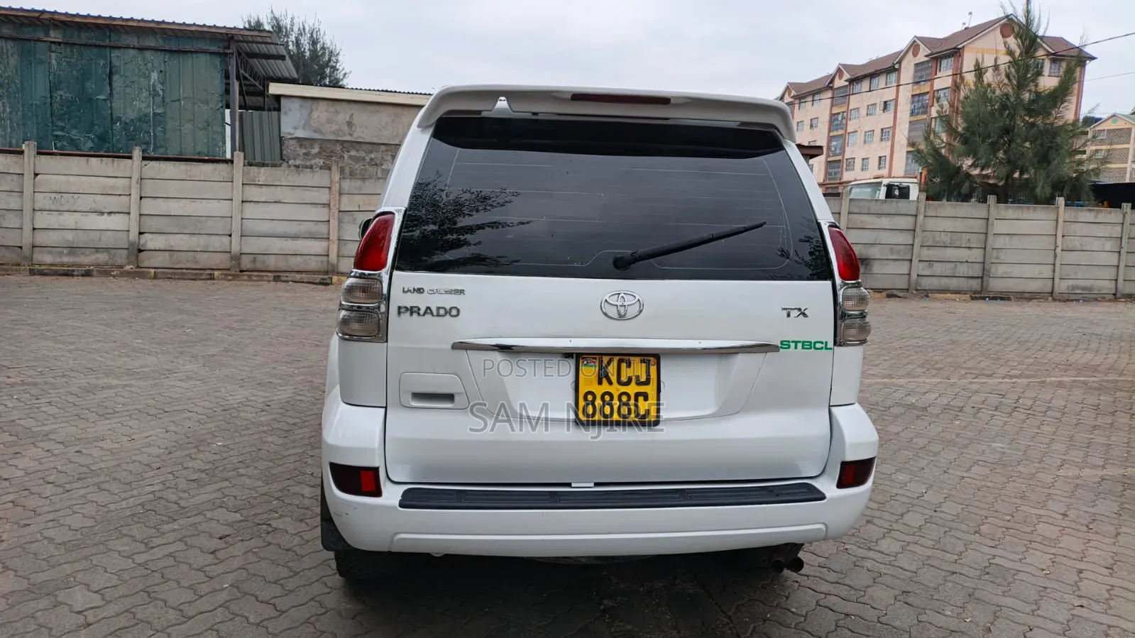 Toyota Land Cruiser Prado 2008 White