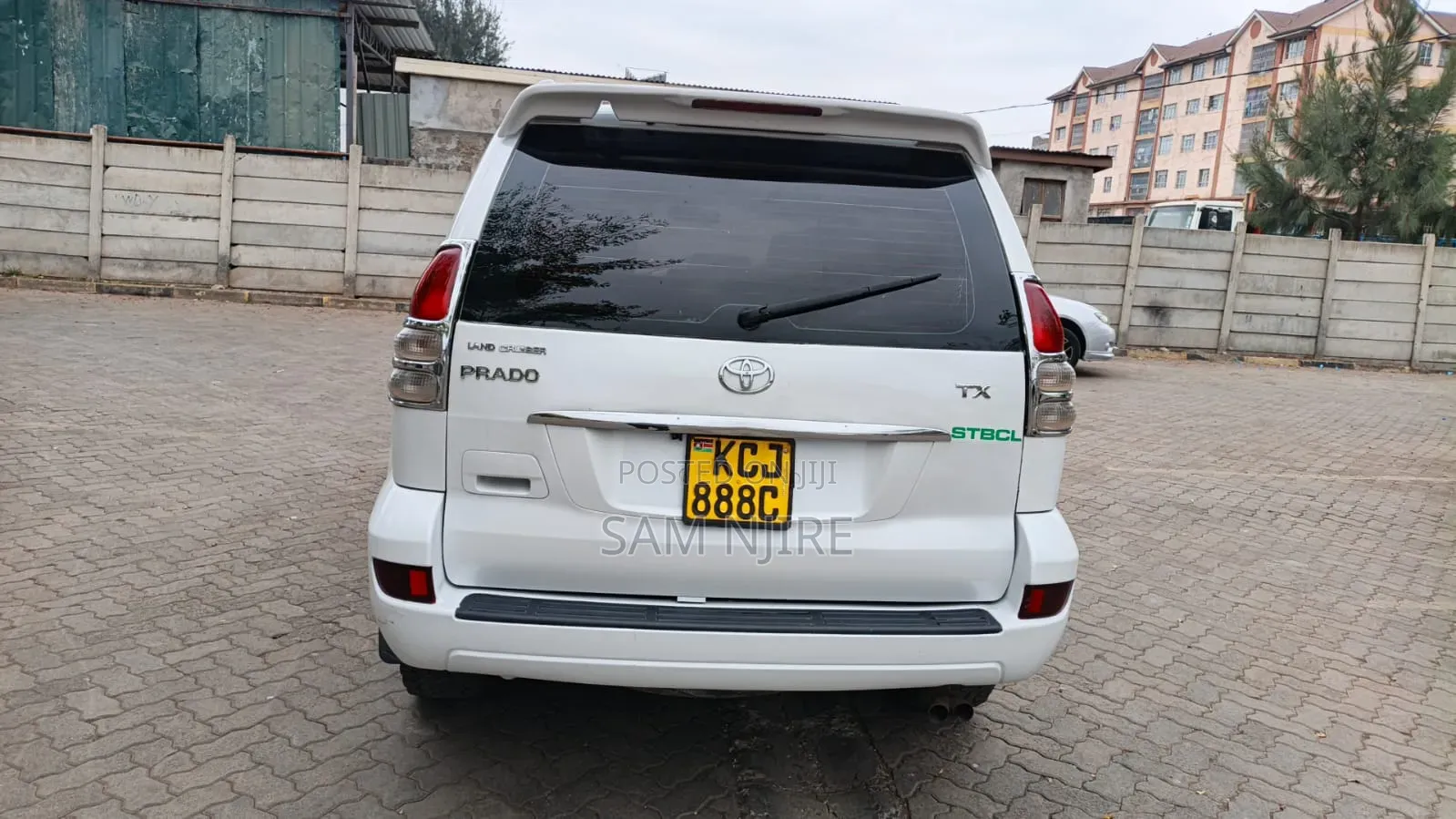 Toyota Land Cruiser Prado 2008 White