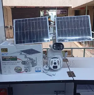 4G PTZ Solar CCTV Dual Lens Camera Solar 4G PTZ Camera