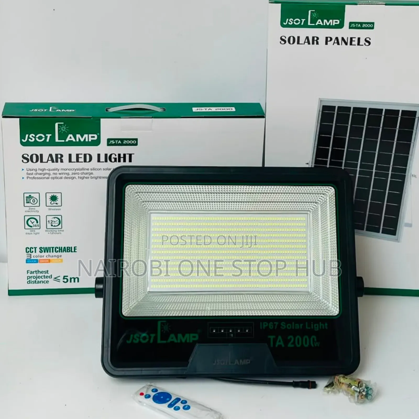 Jsot Lamp 2000w Solar Floodlight