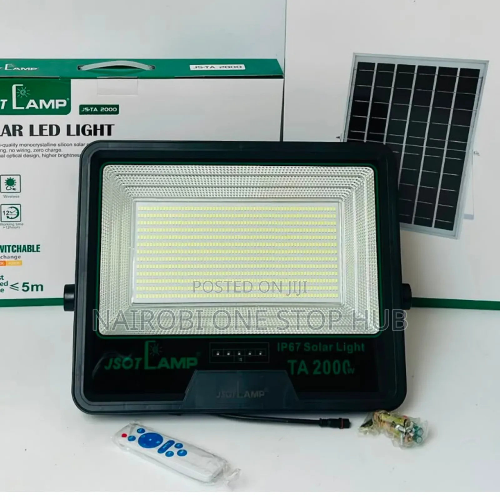 Jsot Lamp 2000w Solar Floodlight