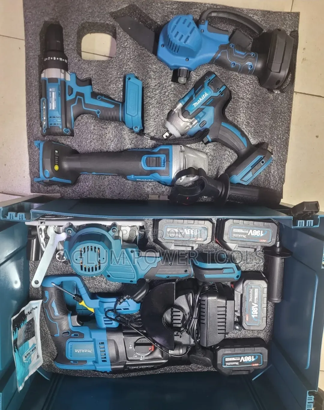 5 in 1 Combo Cordless Drill Toolset
