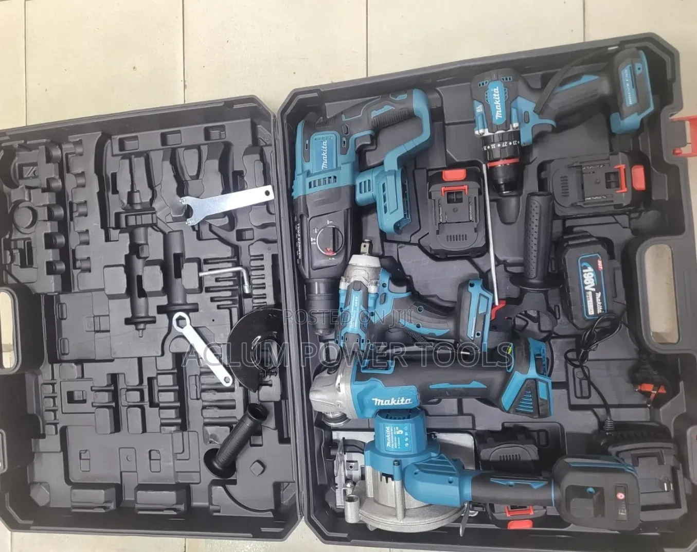 5 in 1 Combo Cordless Drill Toolset