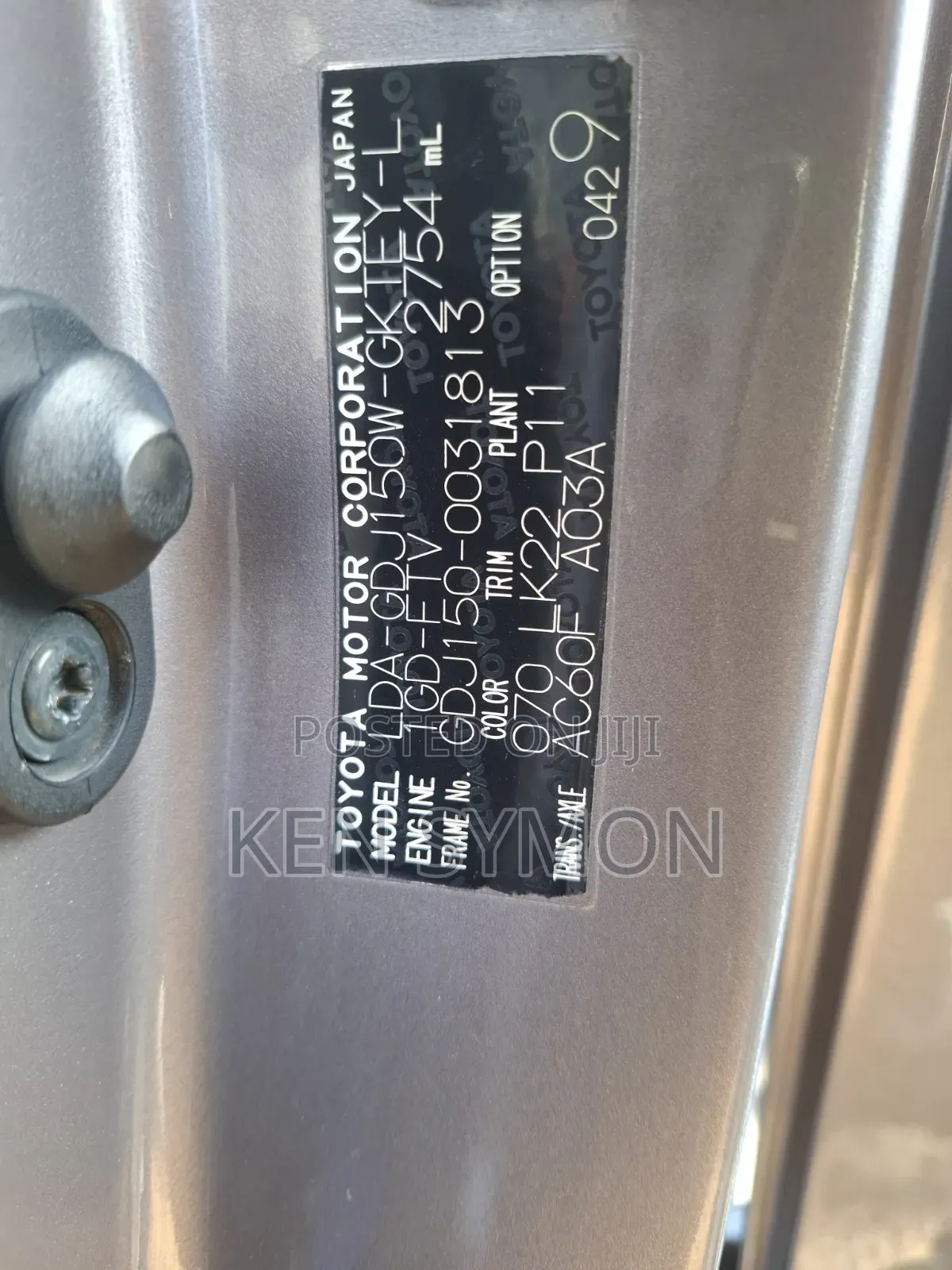 Toyota Land Cruiser Prado 2018 Gray