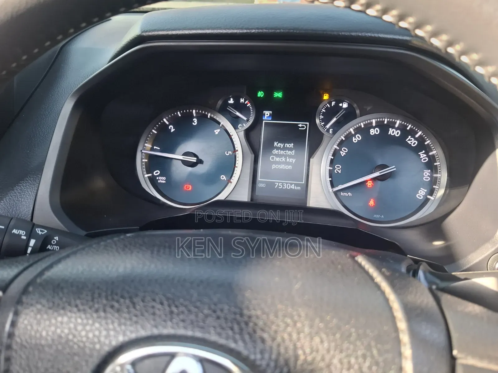 Toyota Land Cruiser Prado 2018 Gray