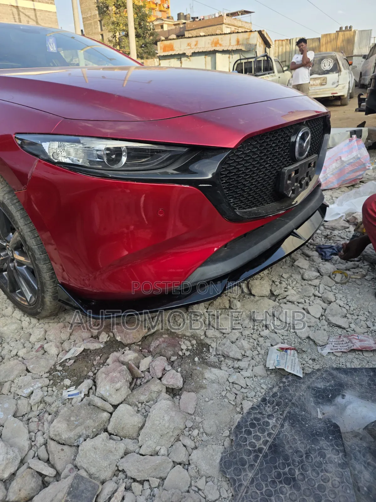 Mazda 3 Front Bumper Lip Body Kit