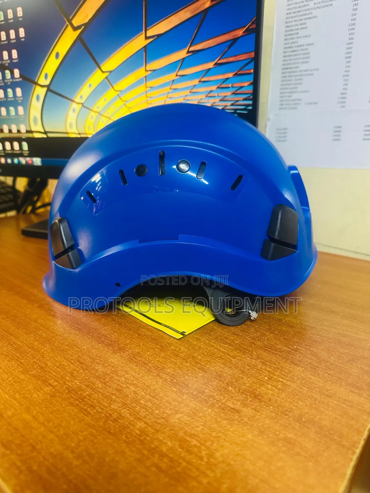 Work at Height Helmet Blue