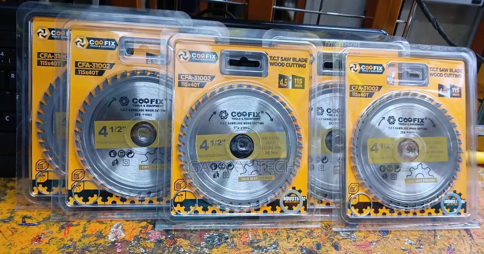 4.5" COOFIX TCT Wood Cutting Saw Blades