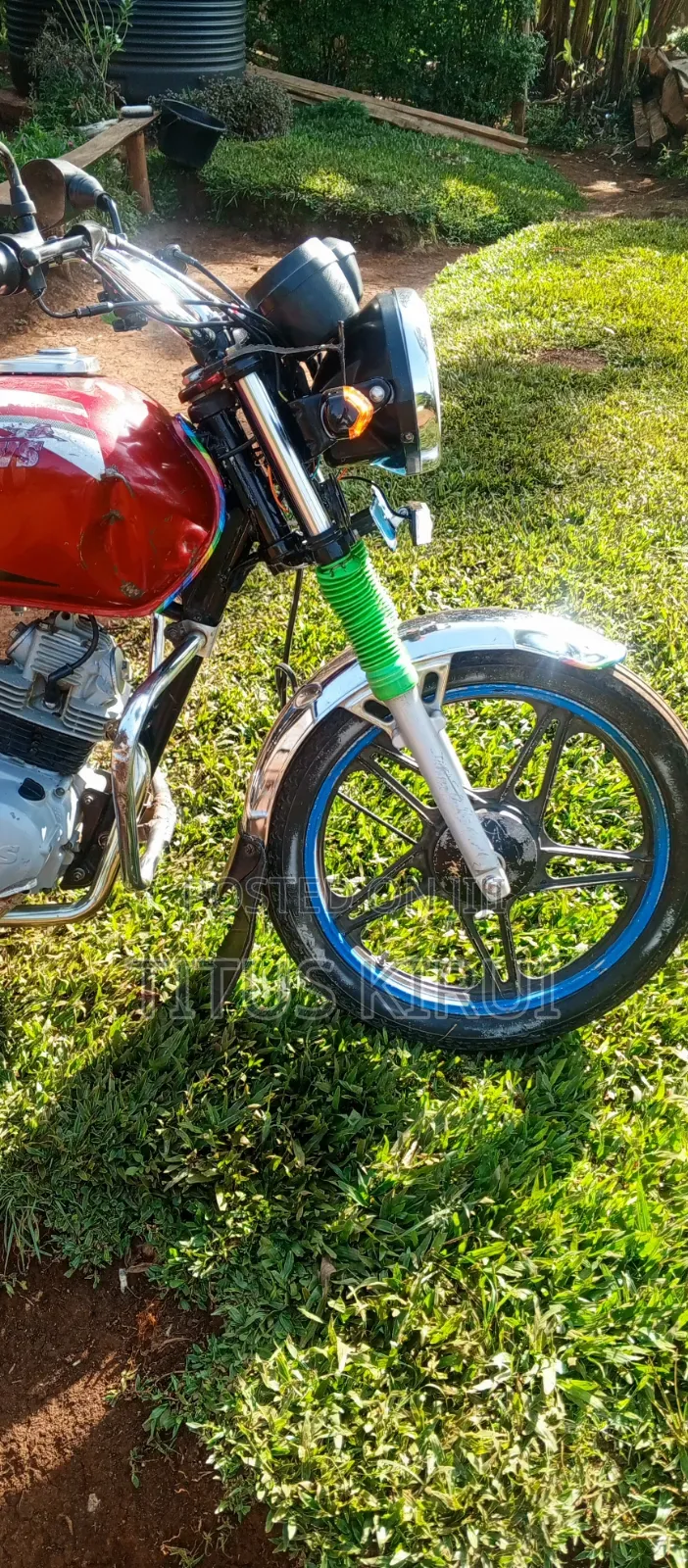 TVS XL 100 2016 Red