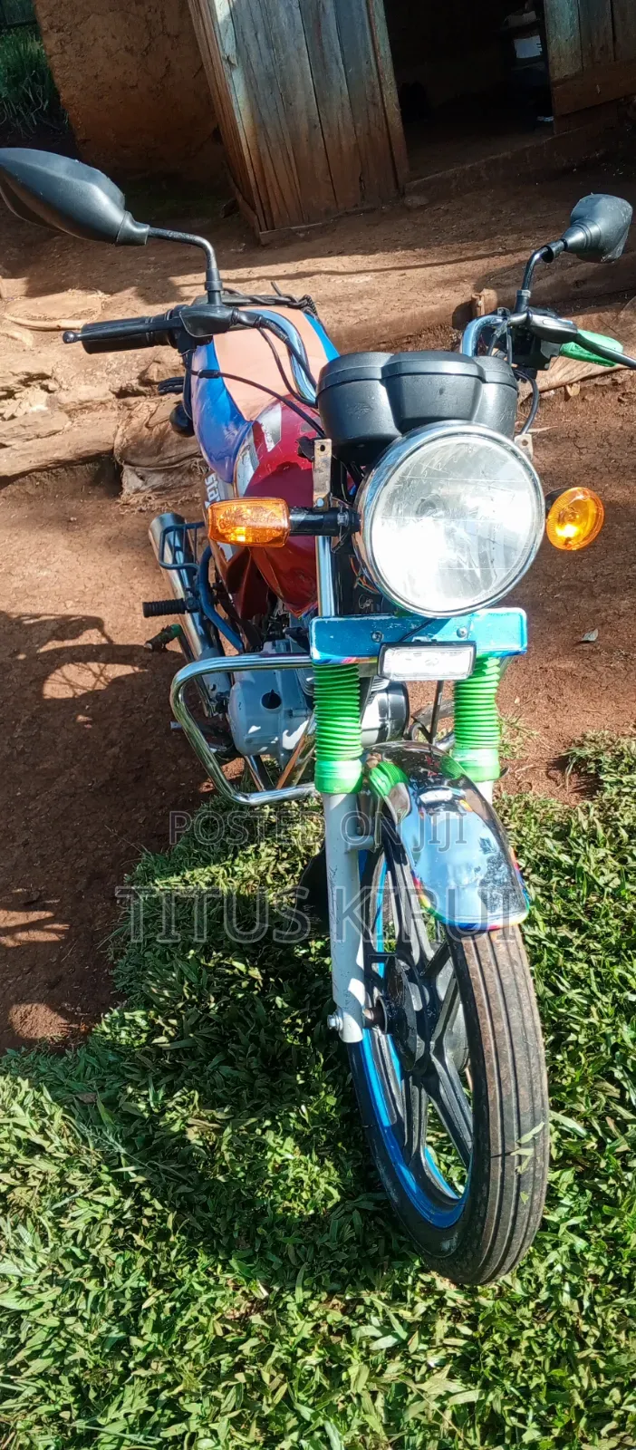 TVS XL 100 2016 Red