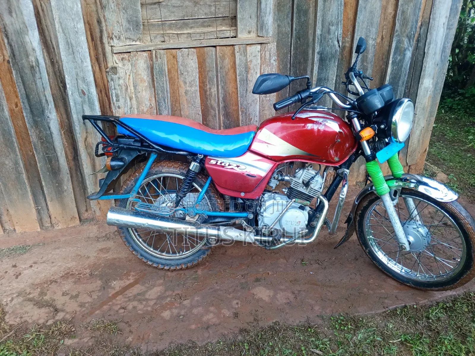 TVS XL 100 2016 Red