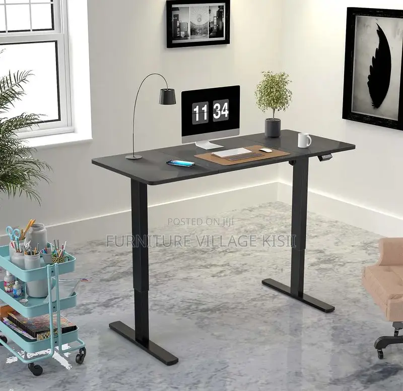 Office Furniture: Electric Adjustable Stading Desk
