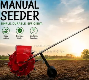 Manual Push-Type Roller Seeder