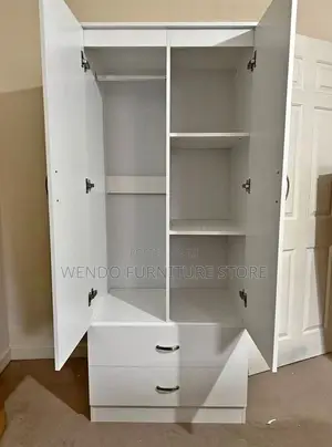 Wooden Home Bedroom Clothes and Shoes Storage Cabinet
