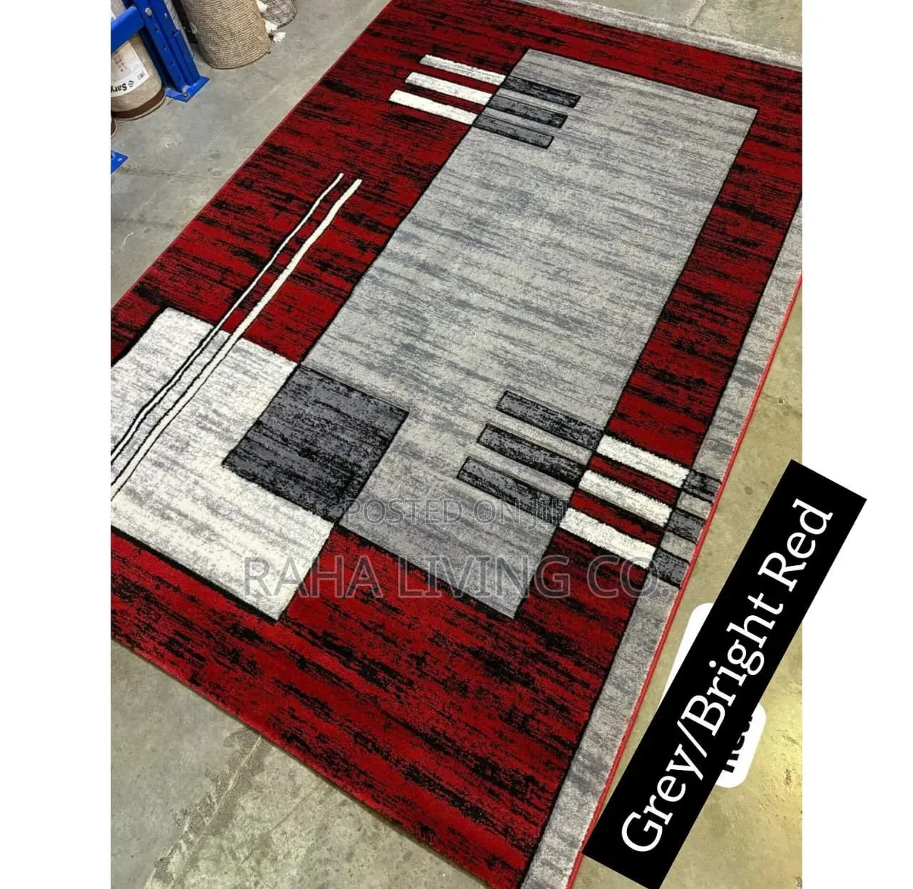 5×8 HD Printed Carpet | Modern Living Room Rug
