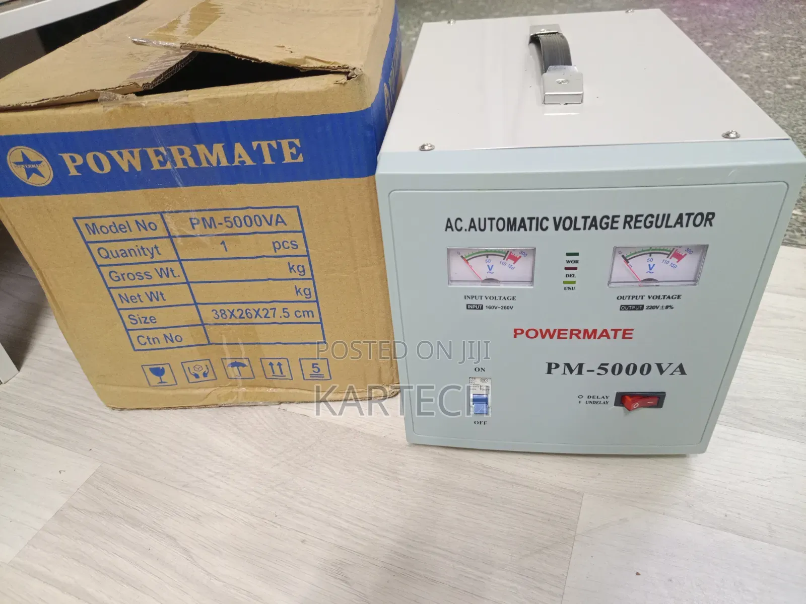 Powermate 5kva/ 5000VA AC Automatic Voltage Stabilizer/Regulator