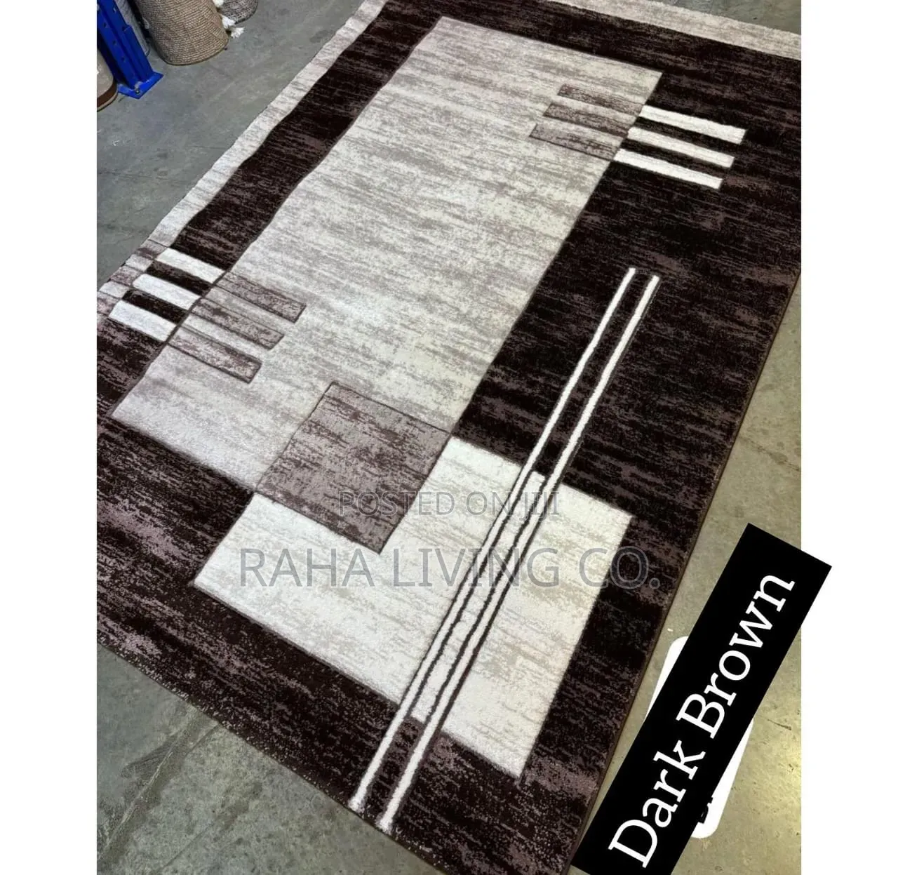 5×8 HD Printed Carpet | Modern Living Room Rug