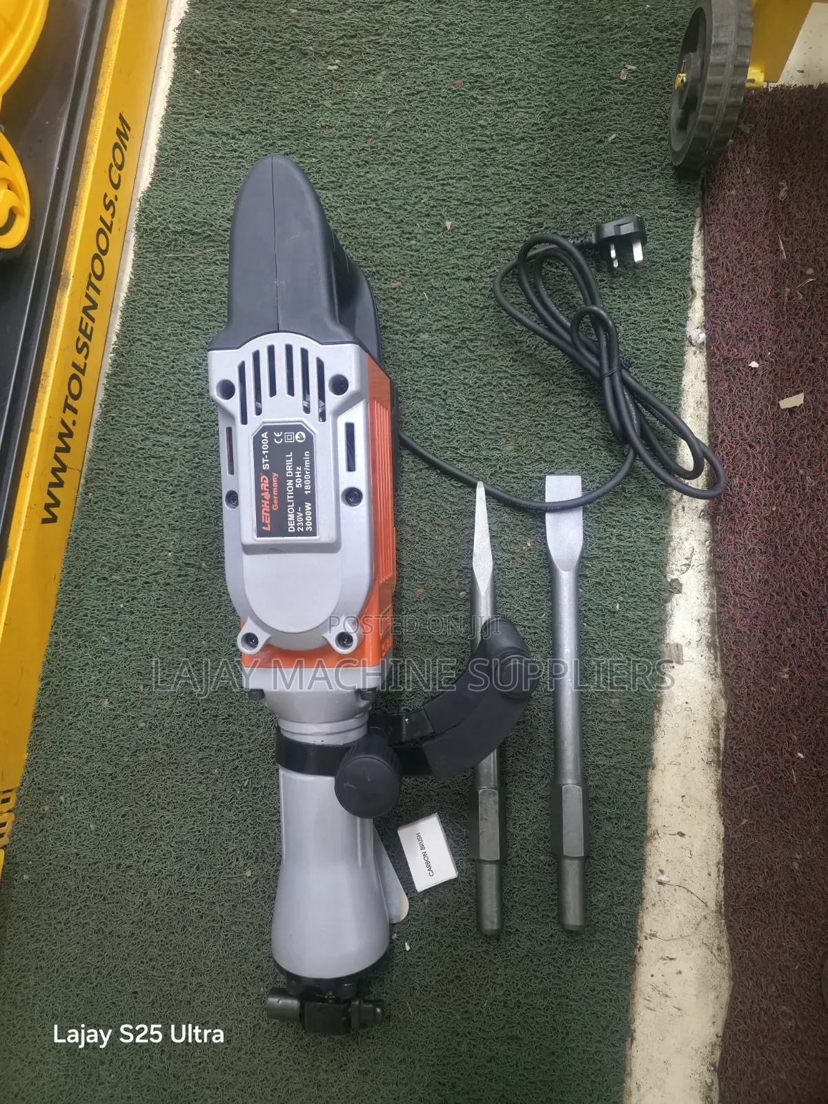 Lenhard Germany 3000W Demolition Drill Electric Jackhammer