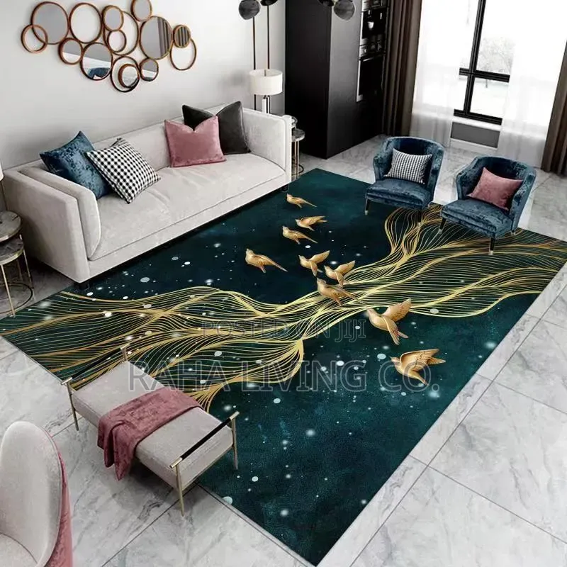 7×10 3D Carpet | Large Living Room Area Rug