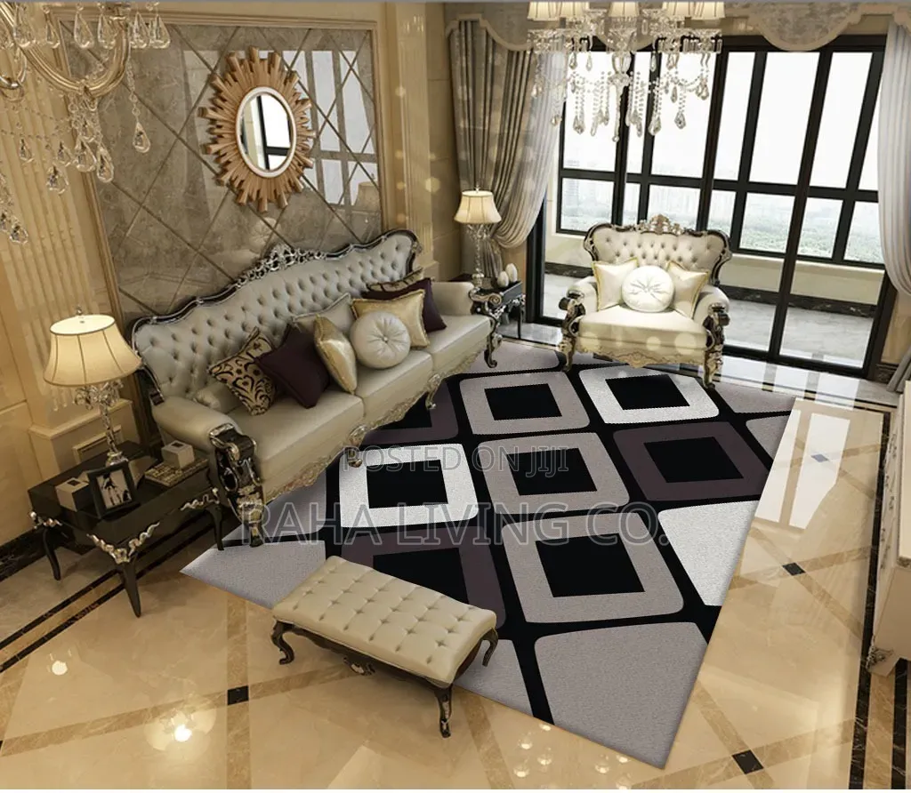 7×10 3D Carpet | Large Living Room Area Rug