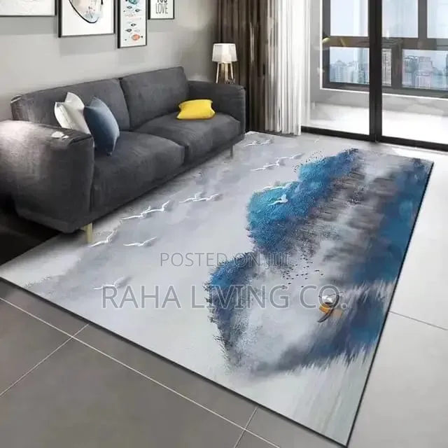 7×10 3D Carpet | Large Living Room Area Rug