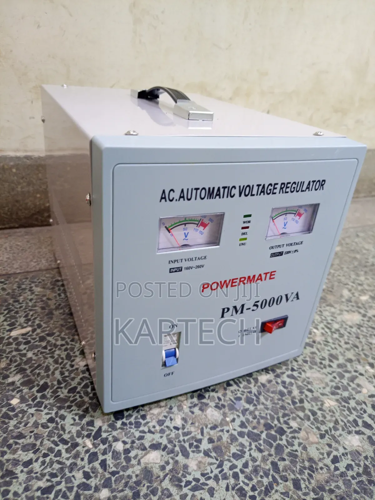POWERMATE PM-5000VA 5KVA Automatic Voltage Stabilizer