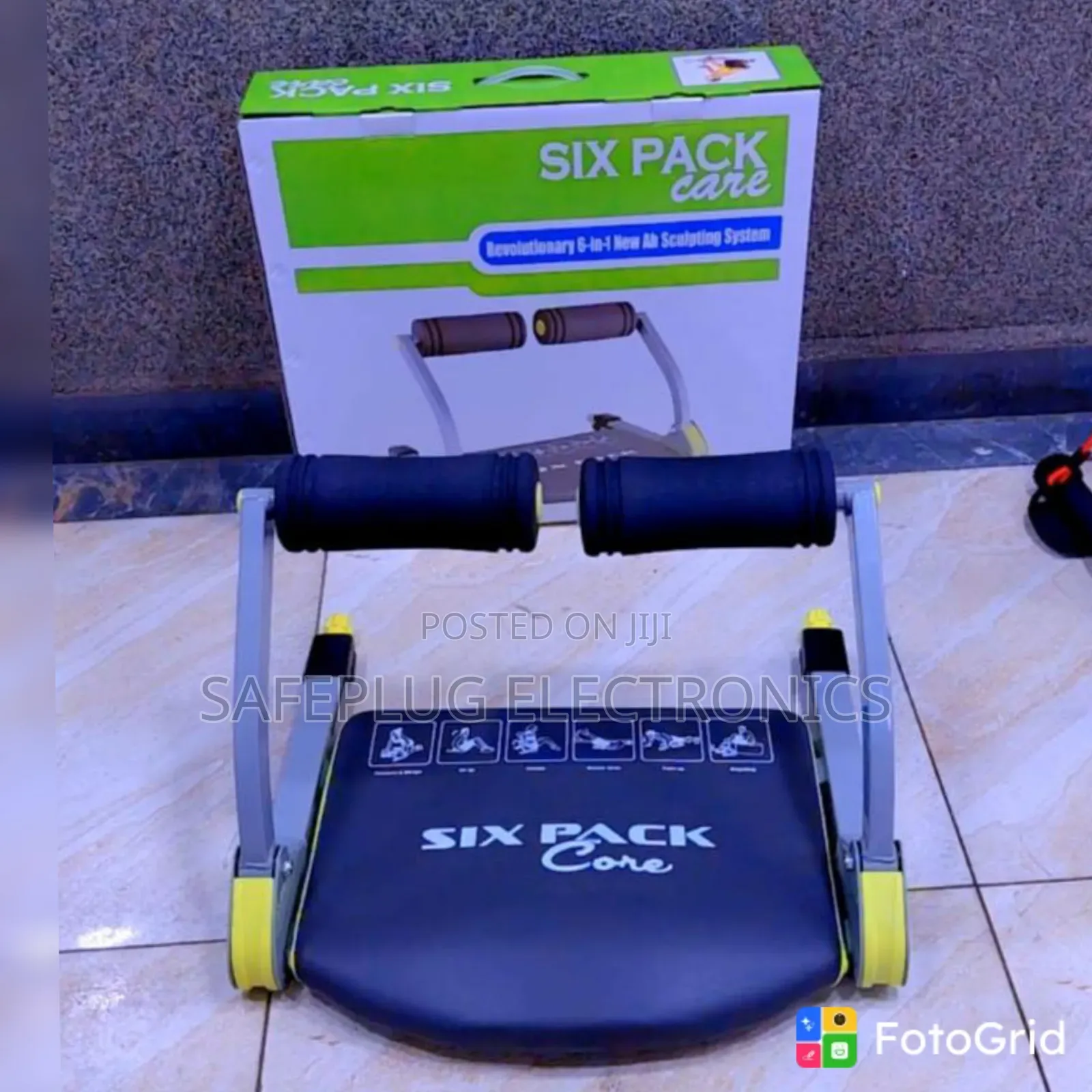 Wonder Core Abdominal Trainer – Six Pack Exercise Machine for Home