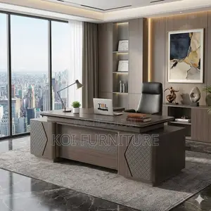 Office Desk; 2.4 Meters Executive Management Seniors Desk