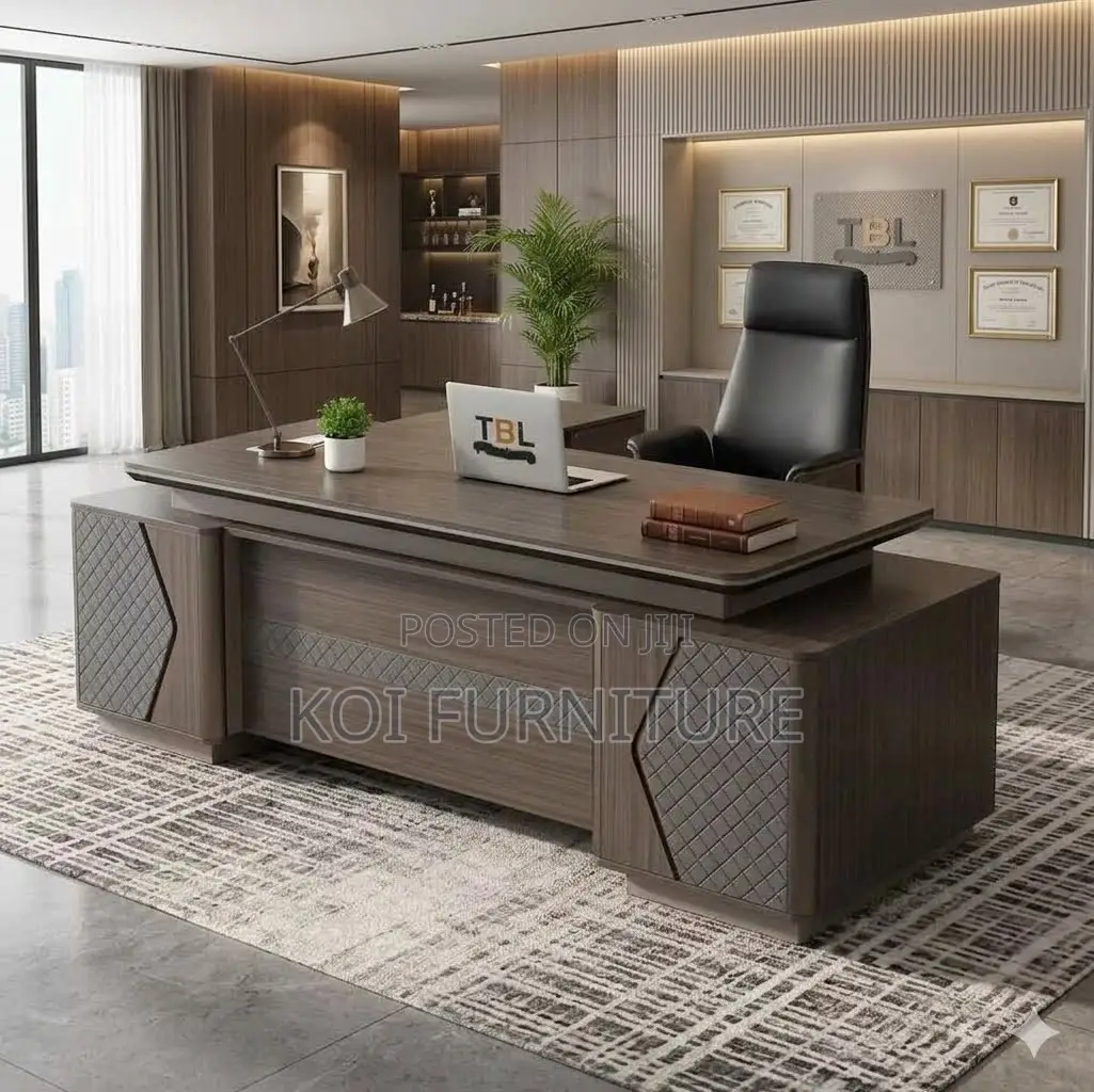 Office Desk; 2.4 Meters Executive Management Seniors Desk