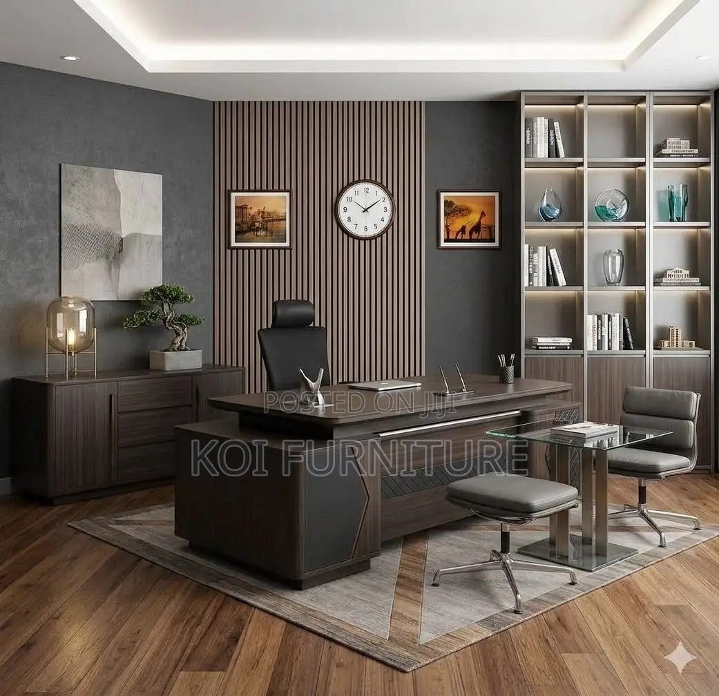 Office Desk; 2.4 Meters Executive Management Seniors Desk