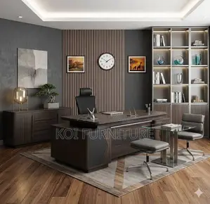 Office Desk; 2.4 Meters Executive Management Seniors Desk