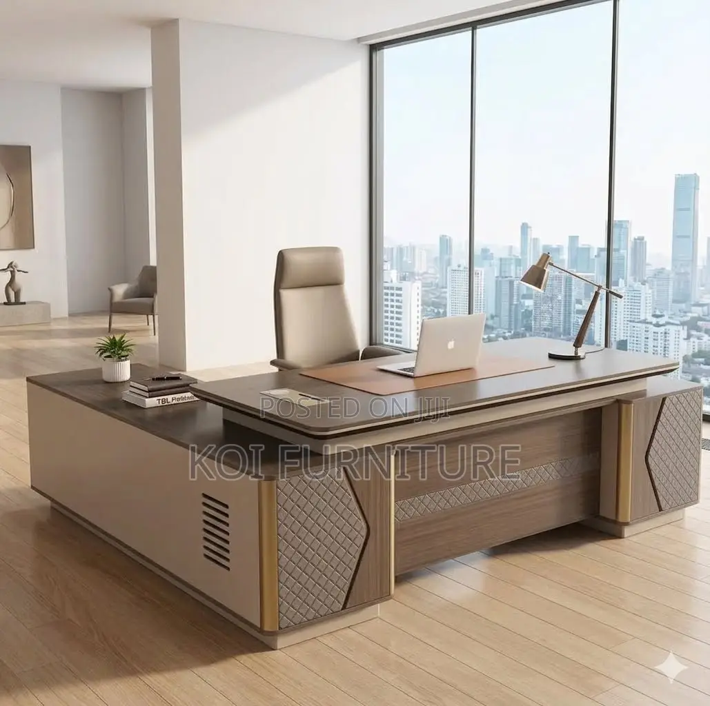 Office Desk; 2.4 Meters Executive Management Seniors Desk