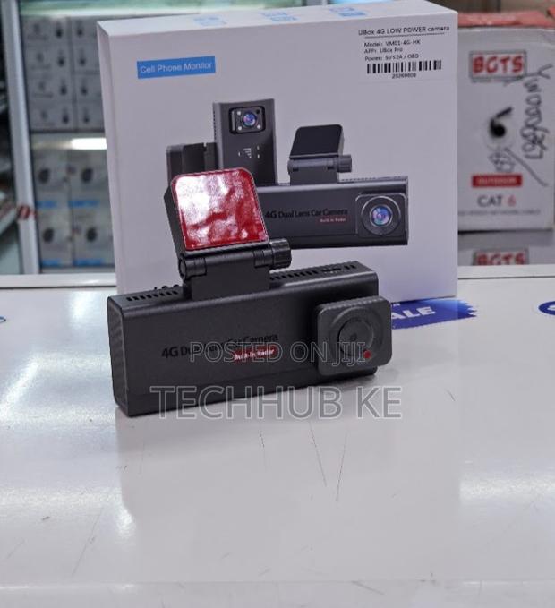 Ubox 4g Dash Camera Dual Lens Vehicle Security Camera