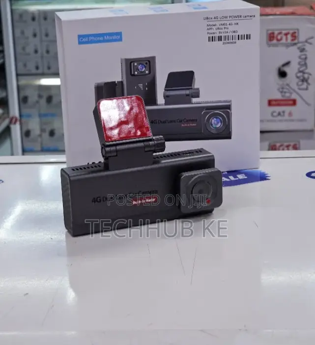 Ubox 4g Dash Camera Dual Lens Vehicle Security Camera