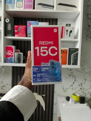 New Xiaomi Redmi 15C 4G 128 GB Black