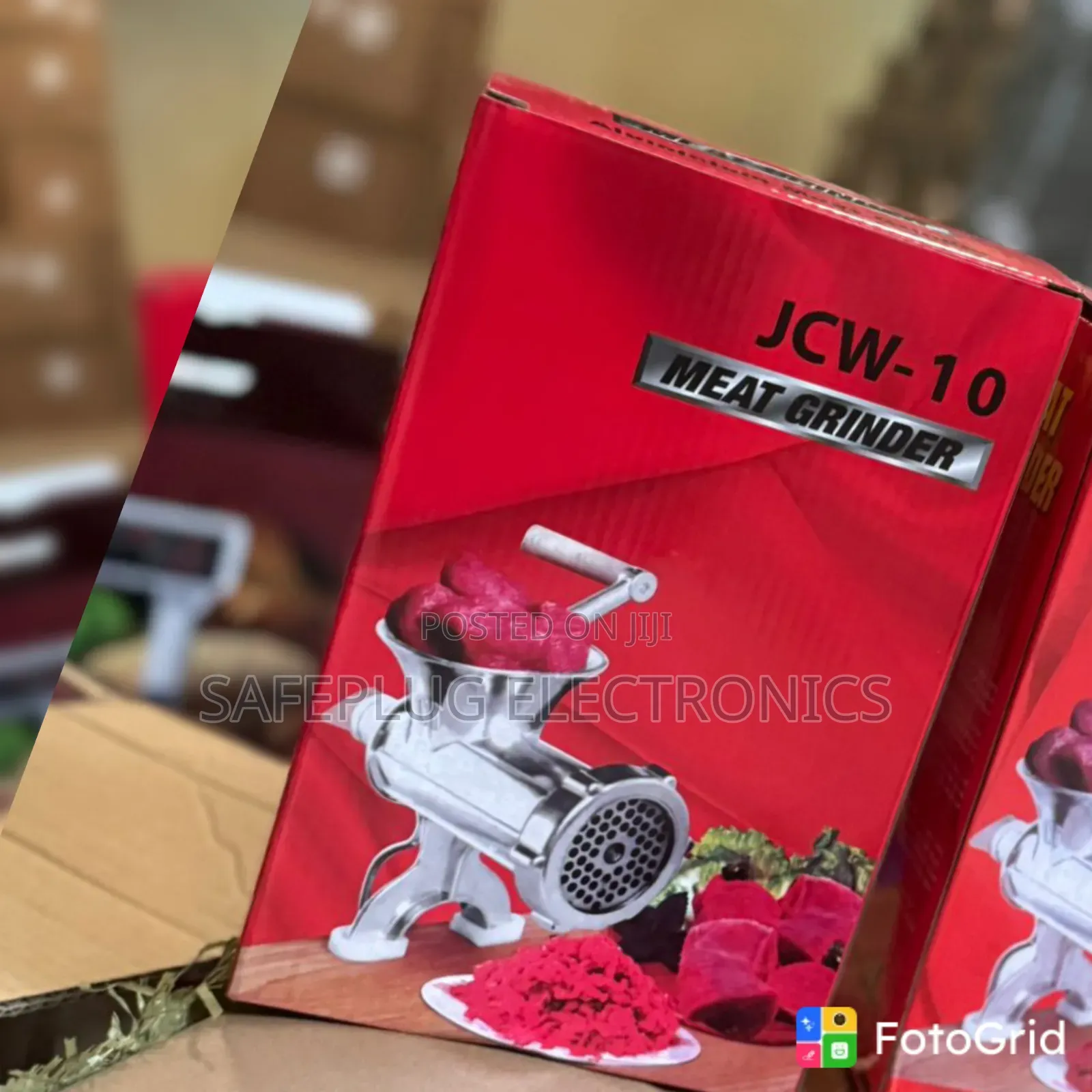 Heavy Duty Size 10 Manual Meat Grinder – Kitchen Meat Mincer