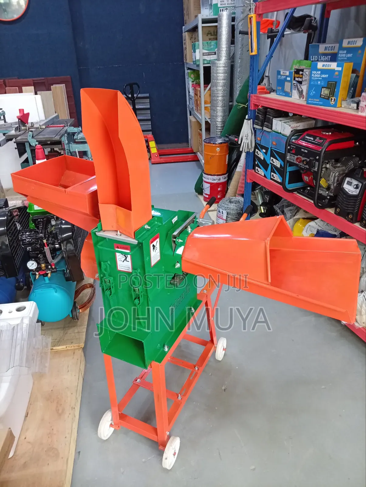 Heavy Duty DuoChop 2-in-1 Chaff Cutter/Grinder.