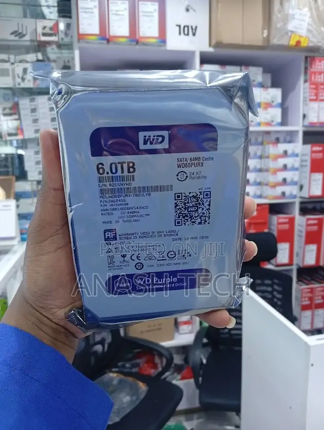 WD 6TB High-Capacity Internal Hard Drive