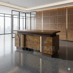 Office Desk; 1400mm Golden Executive Home Office Desk